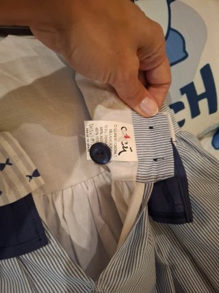 Conjunto Vestido y Pololo Marinero