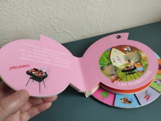 Mini libro Bebé Koala ¡Peligros! Fuera de casa