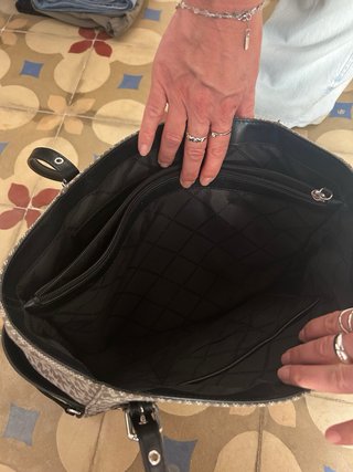 Bolso Tote Michael Kors Marrón y Negro