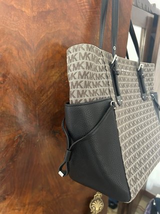 Bolso Tote Michael Kors Marrón y Negro