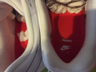 Nike Air Max 1 x Supreme Blanco