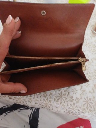 Portafoglio in pelle Marrone