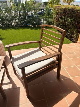 Conjunto Teka Exterior: Sillas y Mesa