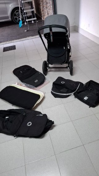 Bugaboo Cameleon 3 chasis negro