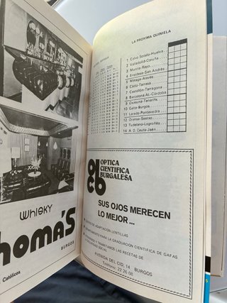 Revista encuadernada El Plantio Clun de Futbol
