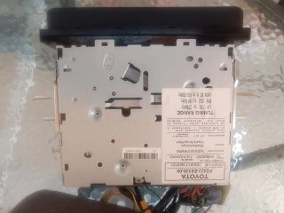 Sistema Audio Navegación Toyota Auris año 2011 .