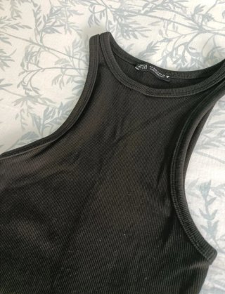Top negro Zara