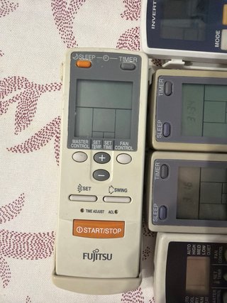 Mandos Aire Acondicionado Fujitsu y General