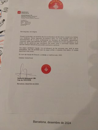 Litografía Luci Gutiérrez Bombers BCN