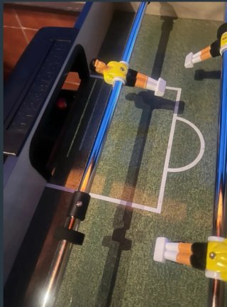 Mesa multijuegos futbolín