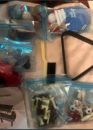Mesa multijuegos futbolín