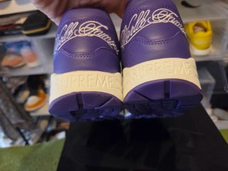Nike Air Max 1 x Supreme Morado Blanco