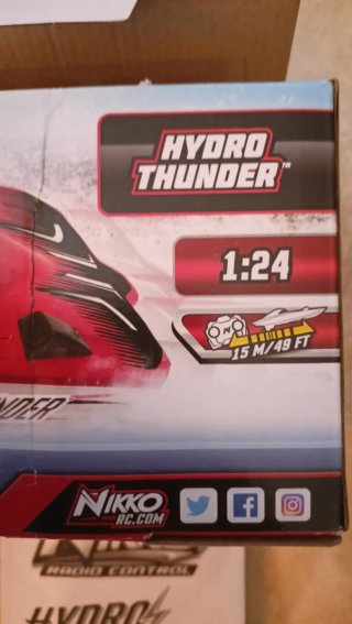 Barco teledirigido Nikko Hydro Thunder Pro