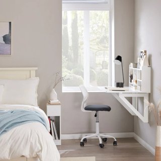 Escritorio plegable blanco