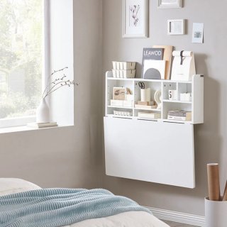 Escritorio plegable blanco