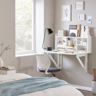 Escritorio plegable blanco