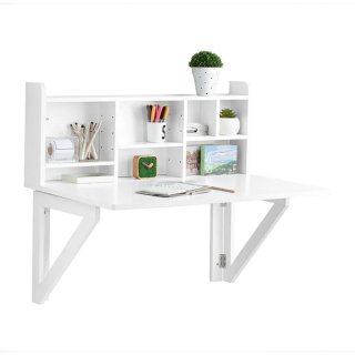 Escritorio plegable blanco