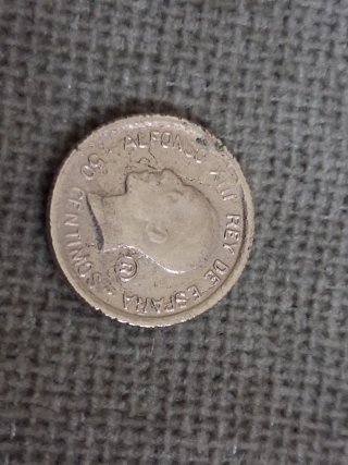 50 Céntimos 1926 Moneda Antigua