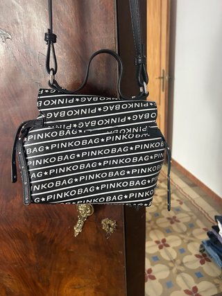 Borsa a tracolla Pinko rosa