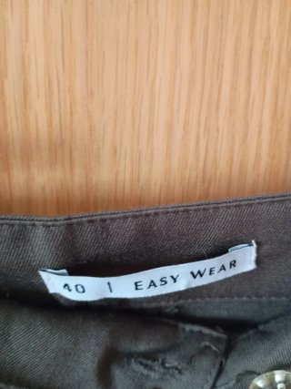 Pantalón ancho verde