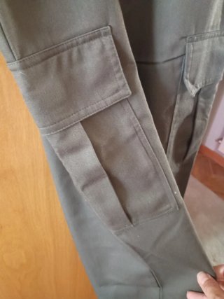 Pantalón ancho verde