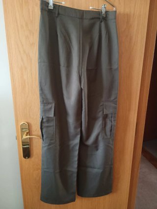 Pantalón ancho verde