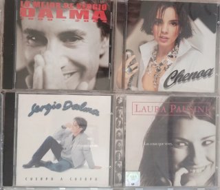 Lote CDs Sergio Dalma y Chenoa