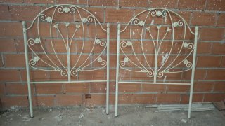 Cabecero forja cama 105 cm