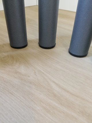 Patas cama acero color gris