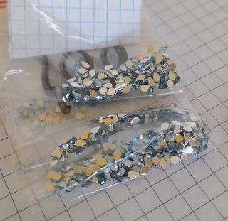 Brillantini a goccia vari colori nuovi