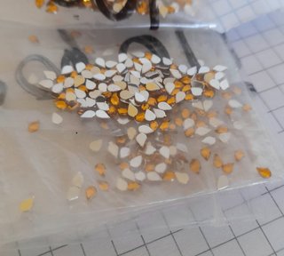 Brillantini a goccia vari colori nuovi