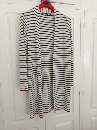 Kimono Esprit rayas marineras talla única