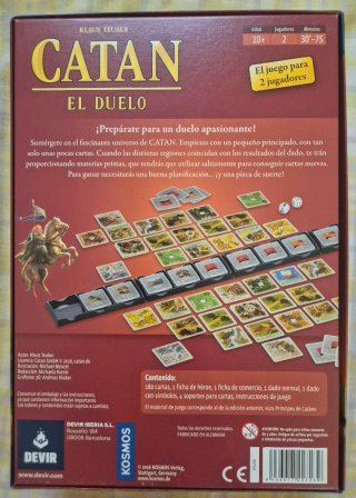 Catan El Duelo Juego de Cartas