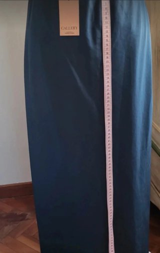 Falda larga satinada Gallery Talla M