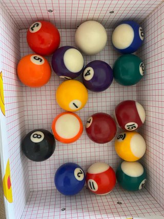 Bolas de billar pequeñas - Set completo