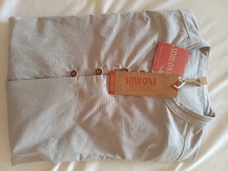 Camisa SOULONA gris