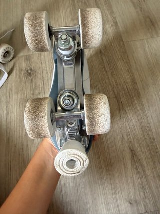 Patines de 4 ruedas AMAYA blancos