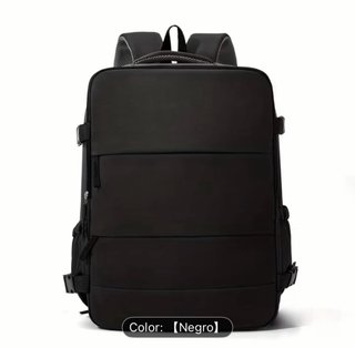 Confezione da 2 zaini beige e nero per viaggio