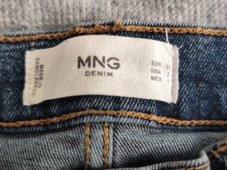 Pantalón vaquero Mango Talla 34