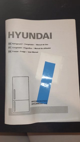 Frigorífico Hyundai Acero Inoxidable