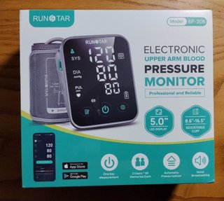 Tensiómetro de brazo con pantalla LED