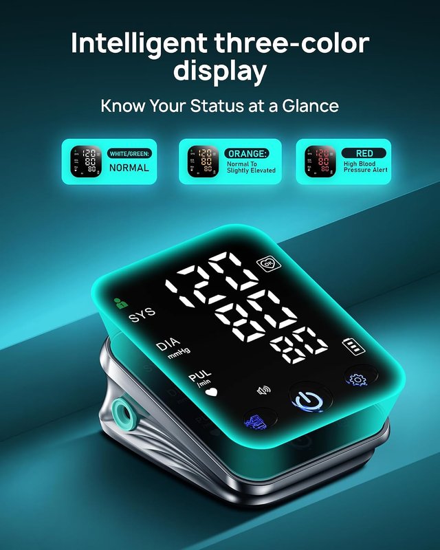 Tensiómetro de brazo con pantalla LED