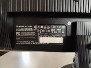 Pantalla ViewSonic VA1916w