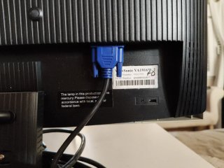 Pantalla ViewSonic VA1916w