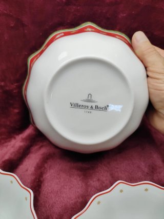 Set 3 Bols Villeroy & Boch Navidad