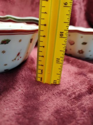 Set 3 Bols Villeroy & Boch Navidad