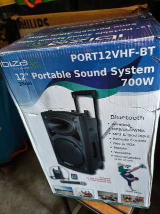 Altavoz Ibiza 700W Amplificado