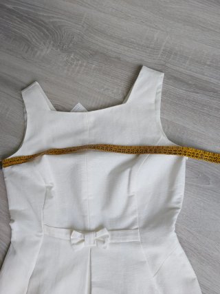 Vestido Zendra de El Corte Inglés Talla M Blanco