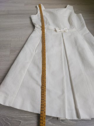 Vestido Zendra de El Corte Inglés Talla M Blanco