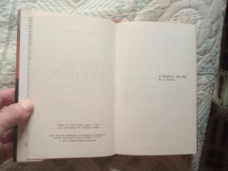 2 Libros Vintage (1966/1978) Ficción en Francés.